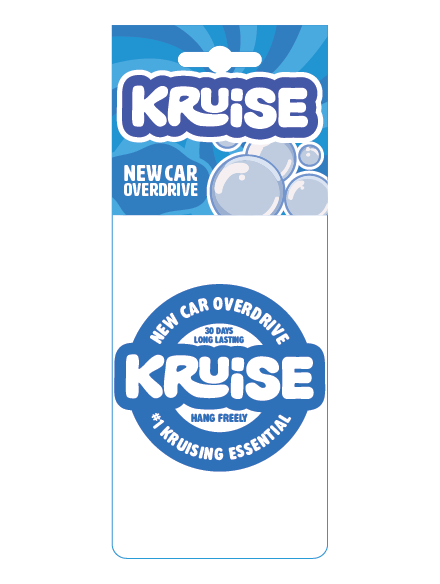 New Car Overdrive - Hanging Car Air Freshener