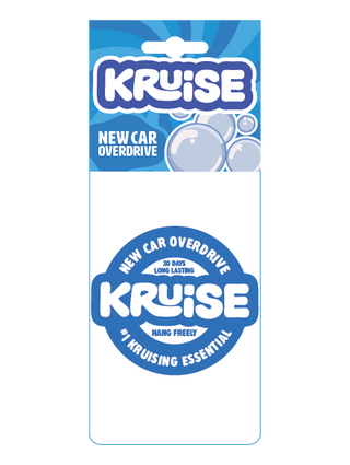 New Car Overdrive - Hanging Car Air Freshener