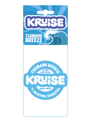 Tsunami Breeze — Kruise hanging air freshener car air freshener pack