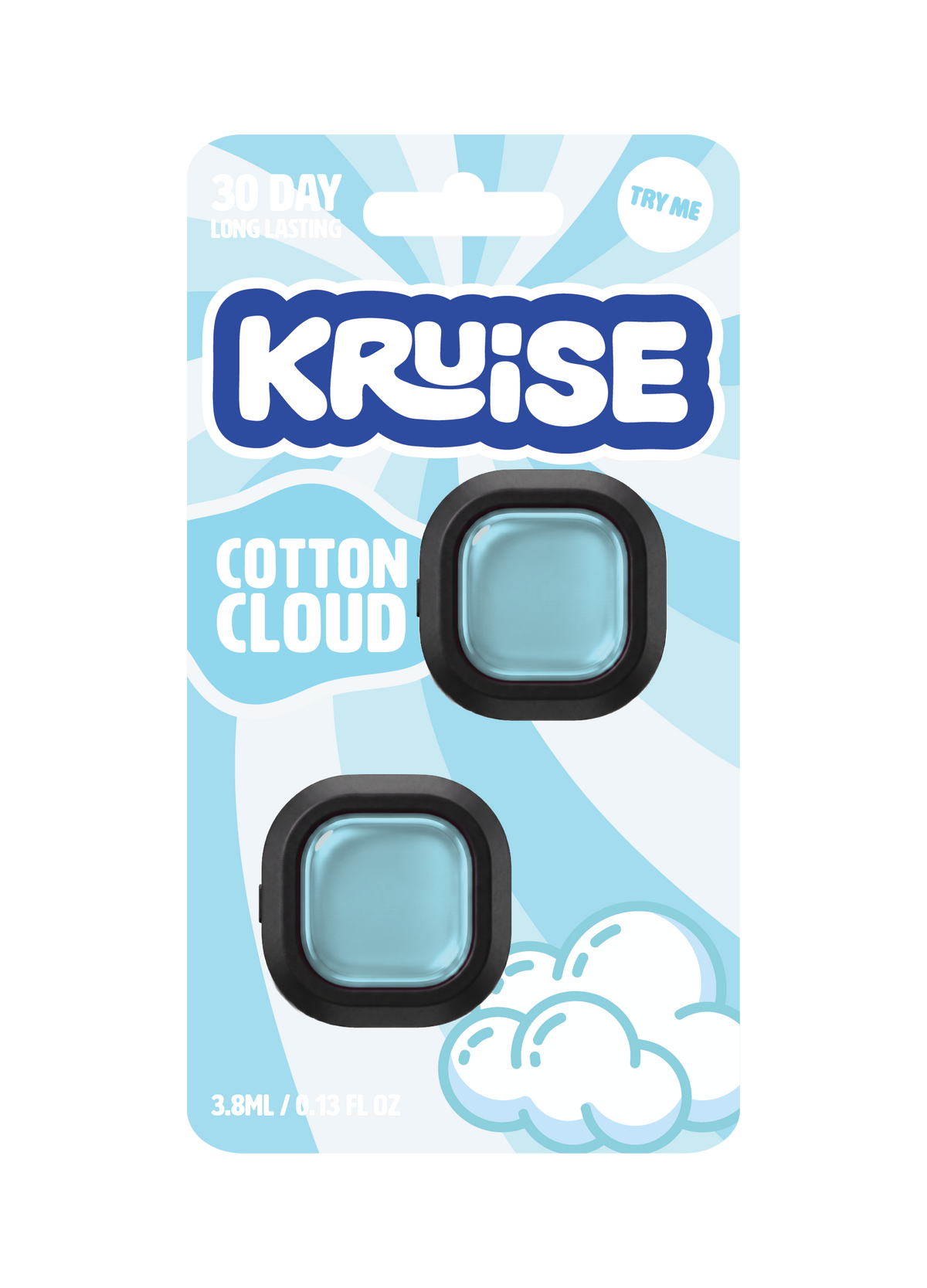 Cotton Cloud Kruise vent clip air freshener 2 pack
