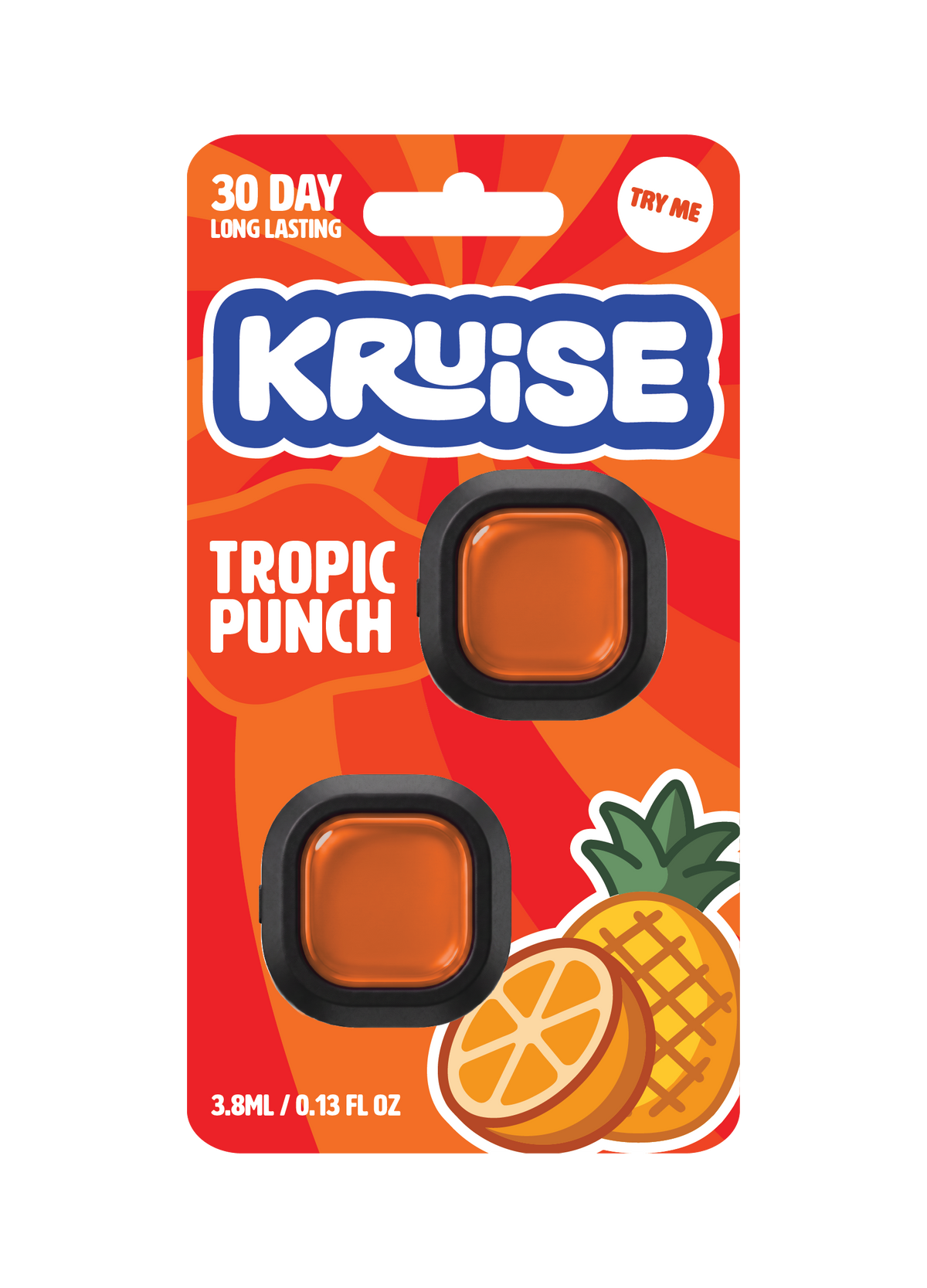 Tropic Punch Kruise vent clip air freshener 2 pack