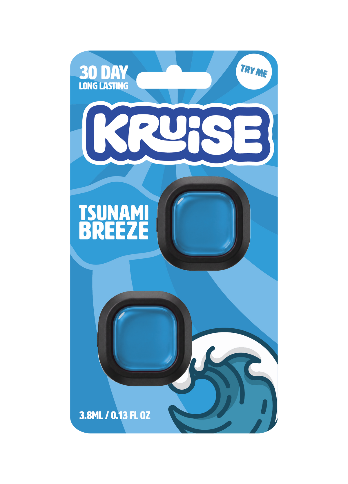 Tsunami Breeze Kruise vent clip air freshener 2 pack
